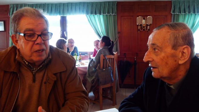 Con Don Enrique Cal Pardo